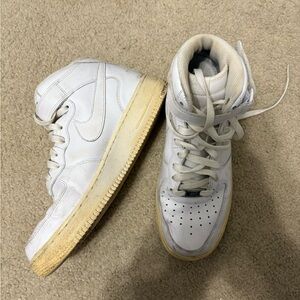 Nike Air Force 1 Mid ‘07 Vintage White - SIZE 8-